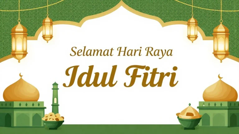 Selamat Hari Raya Idul Fitri 1 Syawal 1447 Hijriyah